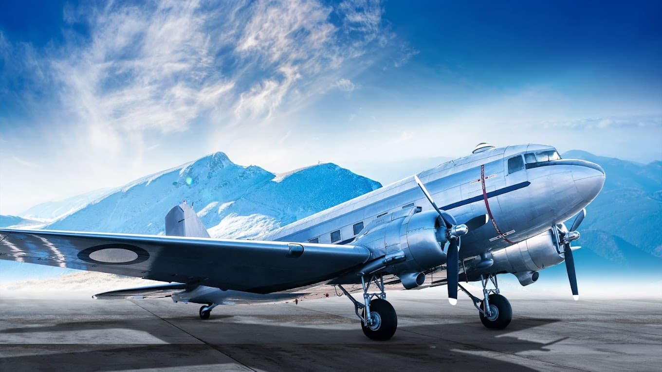 Aviation header